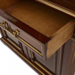 Two large Russian gilt bronze mounted mahogany bookcases - 1494006