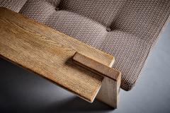 Two seater brutalist sofa with a matching lounge chair - 4146453