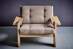 Two seater brutalist sofa with a matching lounge chair - 4146454