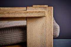 Two seater brutalist sofa with a matching lounge chair - 4146459