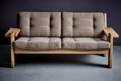Two seater brutalist sofa with a matching lounge chair - 4146460