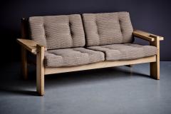 Two seater brutalist sofa with a matching lounge chair - 4146462