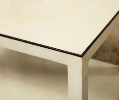 Two tiered Parchment Side Table - 2911428