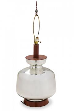 Tyndale Mid Century American Mercury Glass Table Lamp - 4163108