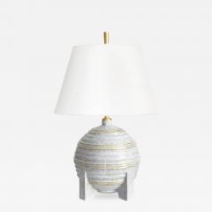 Tyra Lundgren TYRA LUNDGREN DESIGNED CERAMIC GLOBE LAMP FOR ALP LIDKOPING SWEDEN 1930 - 2322950