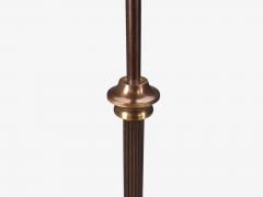 Tyringe Konsthantverk Double Floor Lamp Metal Fabric Sweden 1970s - 4813290