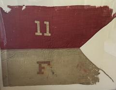 U S Army Model 1885 Cavalry Guidon 11th Cavalry Second Squadron Troop F  - 4584771