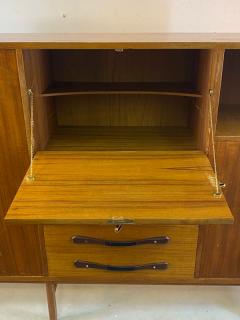 UNUSUAL DANISH MID CENTURY TEAK AND ROSEWOOD SIDEBOARD - 2107844