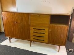 UNUSUAL DANISH MID CENTURY TEAK AND ROSEWOOD SIDEBOARD - 2107849