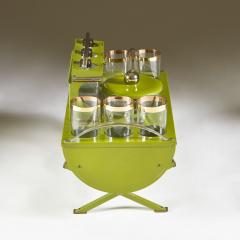 US vintage Mid century portable whiskey bar set - 2229044