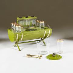 US vintage Mid century portable whiskey bar set - 2229045