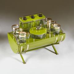 US vintage Mid century portable whiskey bar set - 2229047