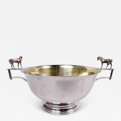 Ubaldo Vitali Large Contemporary Classical Horse Trophy Bowl - 4023106