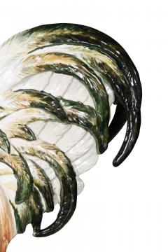 Ugo Zaccagnini Large Majolica Rooster By Ugo Zaccagnini - 4246696