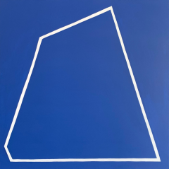 Ulla Pedersen Untitled Blue 2009 Abstract painting 2020 - 4119201