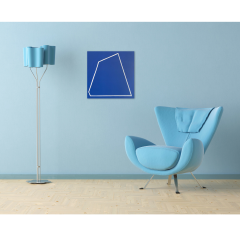Ulla Pedersen Untitled Blue 2009 Abstract painting 2020 - 4119273