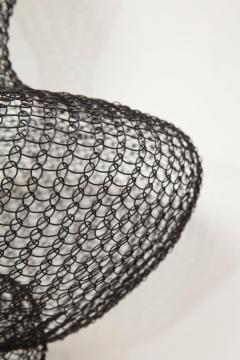 Ulrikk Dufosse Organic Woven Mesh Wire Sculpture - 1141914