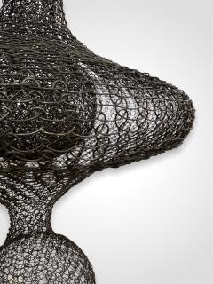 Ulrikk Dufosse Organic Woven Mesh Wire Sculpture by Ulrikk Dufosse - 2881956