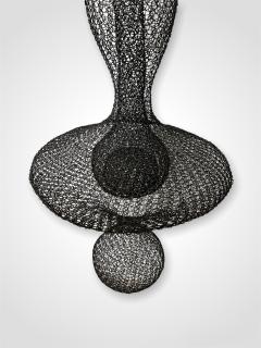 Ulrikk Dufosse Organic Woven Mesh Wire Sculpture by Ulrikk Dufosse - 2881961