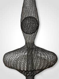 Ulrikk Dufosse Organic Woven Mesh Wire Sculpture by Ulrikk Dufosse - 2881964