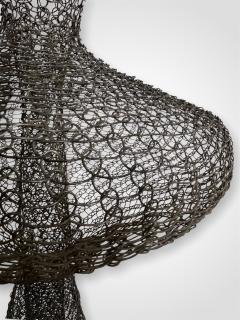 Ulrikk Dufosse Organic Woven Mesh Wire Sculpture by Ulrikk Dufosse - 2881965