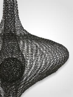Ulrikk Dufosse Organic Woven Mesh Wire Sculpture by Ulrikk Dufosse - 2898398