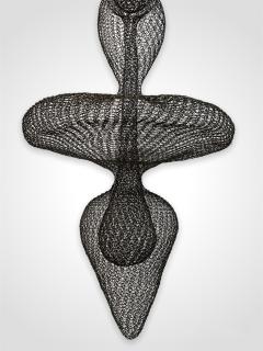 Ulrikk Dufosse Organic Woven Mesh Wire Sculpture by Ulrikk Dufosse - 3361367
