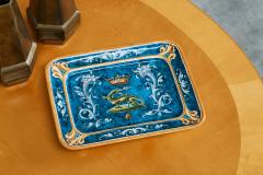 Ulysse Blois Renaissance Style Earthenware Dish France 19th Century - 4526910