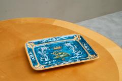 Ulysse Blois Renaissance Style Earthenware Dish France 19th Century - 4526912
