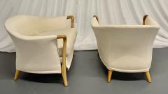 Umberto Asnago Pair of Umberto Asnago for Giorgetti Lounge Chairs Arm Chairs Bergeres - 2518603