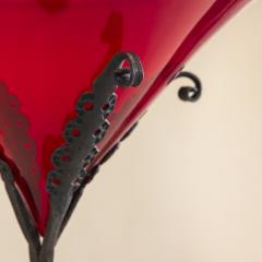 Umberto Bellotto Umberto Bellotto Vase with Iron Pedestal - 4498672