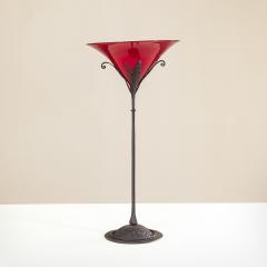 Umberto Bellotto Umberto Bellotto Vase with Iron Pedestal - 4498673