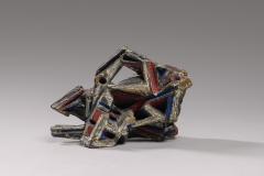 Umberto Mastroianni Umberto Mastroianni abstract sculpture in painted bronze Italy 1960s - 3065929