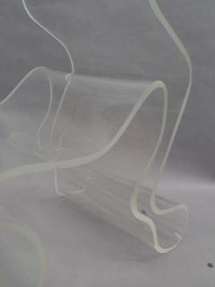 Unique Artist Made Lucite Visionaire Chair 1990 - 1830763