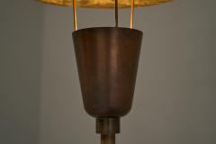 Unique Floor Lamp in Patinated Copper 1960s - 4395747