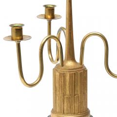 Unique Gilt Wood Swedish Grace Candelabra - 3249514