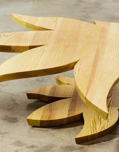 Unique Handmade Ash Coffee Table by Tam s Fecske 2020s - 4796748