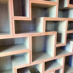 Unique Library Cabinet by Masanori Umeda for OAK Design Italy - 4390188