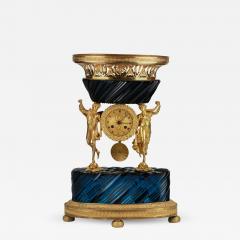 Unique Mantel Clock With Solar Allegory  - 4792180