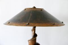 Unique Monumental Brutalist Bronze Table Lamp or Floor Light Germany 1980s - 1931102