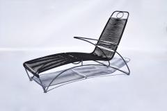 Unique Outdoor Lounge Chairs in Steel PVC Cording - 4278485