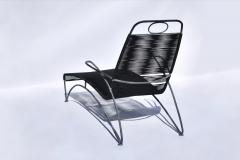 Unique Outdoor Lounge Chairs in Steel PVC Cording - 4278493