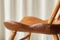 Unique Pair of Richard Lee Bathsheba Side Chairs in Oak and Hazel UK 1994 - 4396202