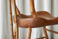 Unique Pair of Richard Lee Bathsheba Side Chairs in Oak and Hazel UK 1994 - 4396219