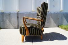 Unique Scandinavian Highback Lounge Chair - 101546