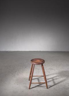 Unique Studio Crafted Bar Stool American turn of the century - 2874432