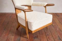 Unique Walnut Italian Arm Chairs - 4530861