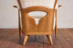 Unique Walnut Italian Arm Chairs - 4530902