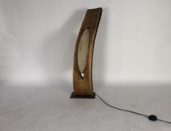 Unique Wood and Resin Lamp - 983357