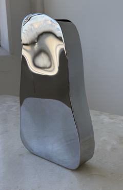 Unique vase made of Stainless Steel by Pepe Valenti - 3960333